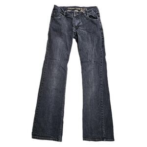 y2k grunge streetwear gray flared jeans